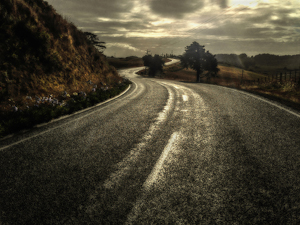 Around the Bend by Margaret Penney, Open Image of the Night, Jun 2014