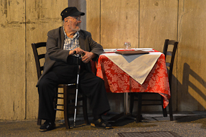 Lone Diner by Doug Humby, Open Image of the Night, Mar 2015