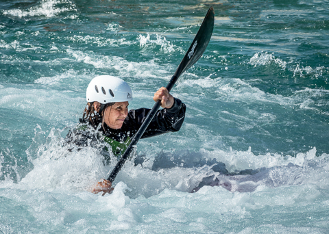 Paddling Through by Theresa Simson